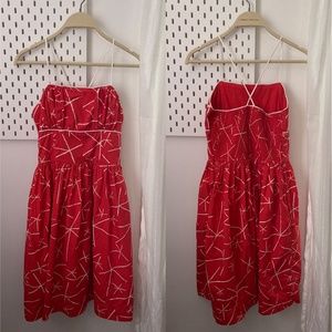 Rare Anthropologie Nostalgic Asterisks Dress